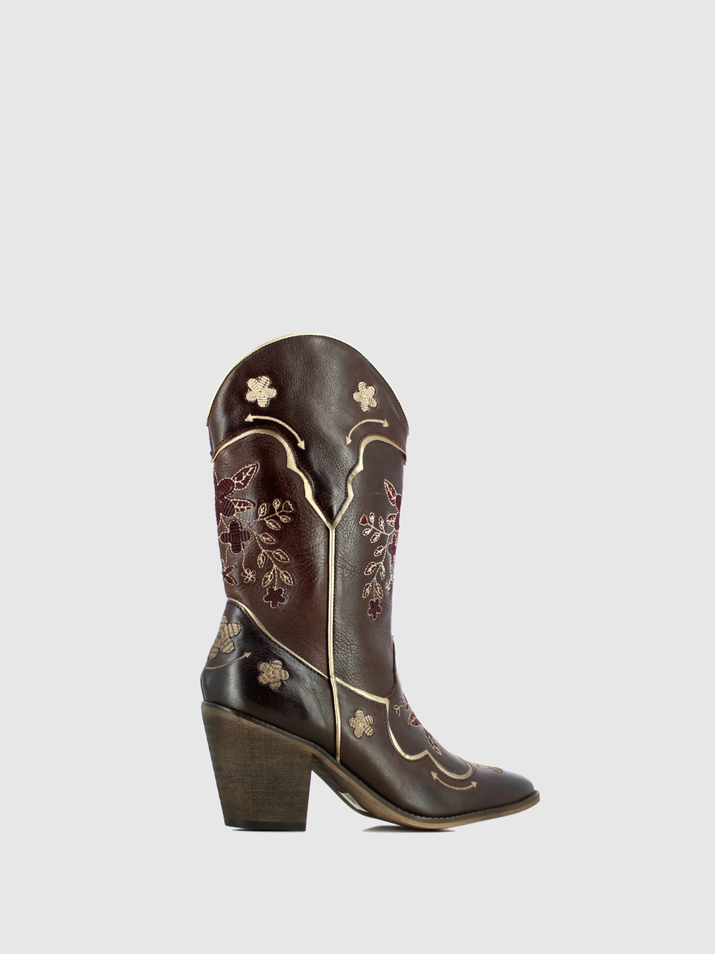 Foreva Botas Texanas em Castanho